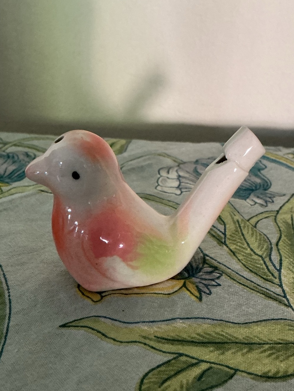 Vintage Ceramic Bird Whistle Water Warbler Toy
